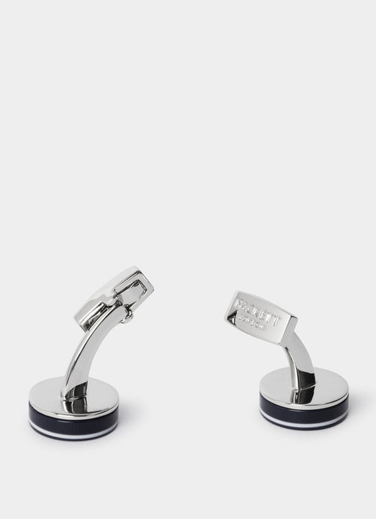 H Button Cufflinks