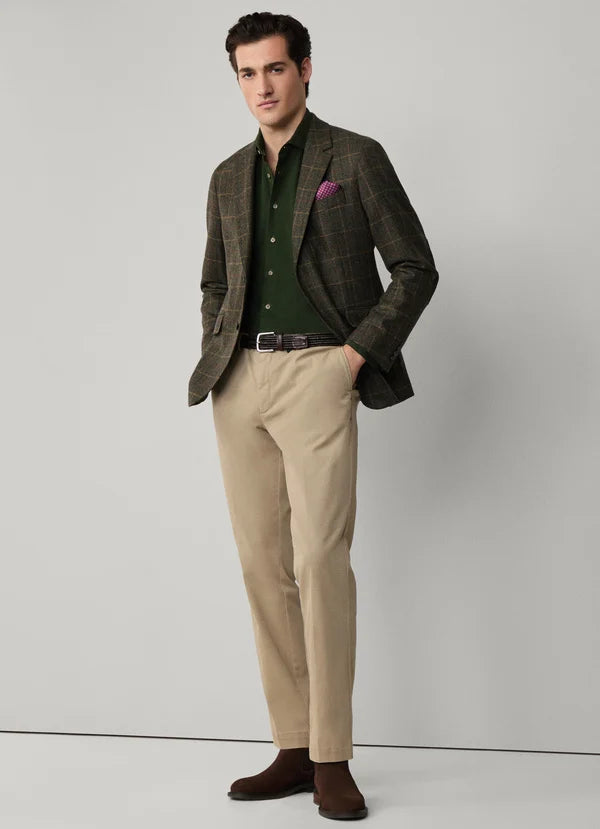 Classic Fit Sanderson Cavalry Twill Chino