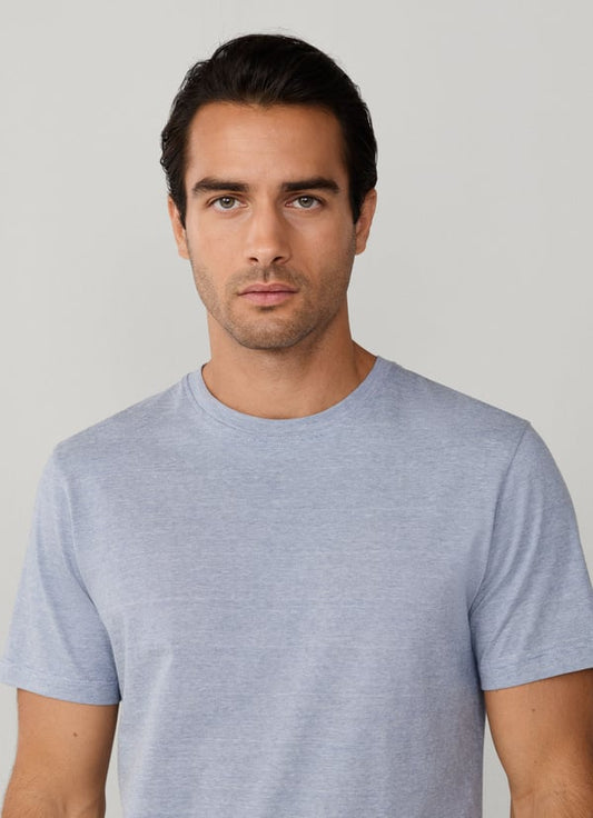 Classic Fit Short Sleeve Pinstripe T-Shirt