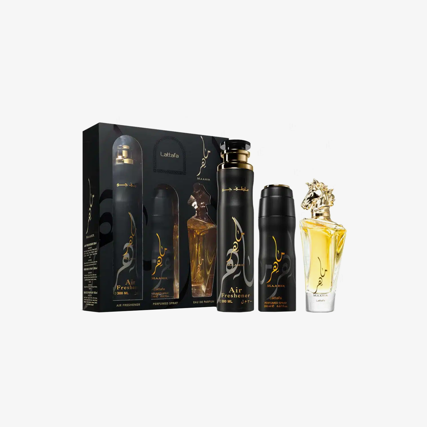 Unisex Maahir Black Edition Set
