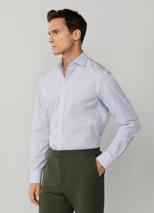 Classic Fit Regimental Stripe Shirt