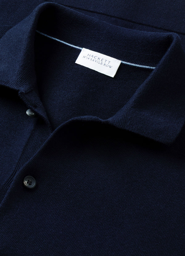 Cotton-Silk Knitted Overshirt - Woven In Italy