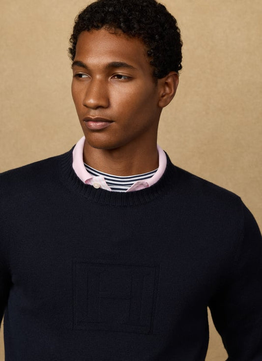 Regular Fit Cashmere Blend Crew-Neck Jumper