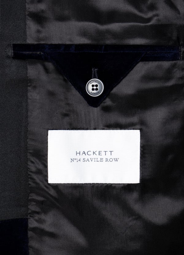 Peak Lapel Velvet Jacket