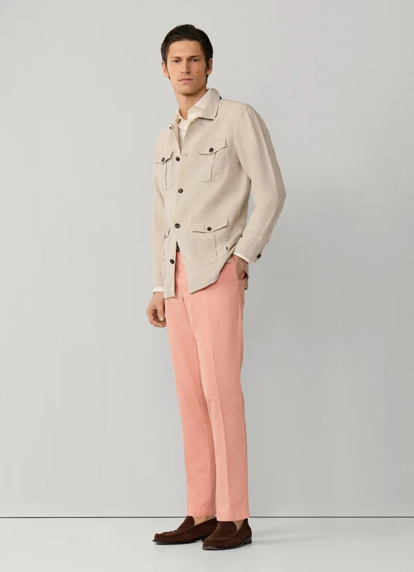 Slim Fit Kensington Stretch Cotton Chino
