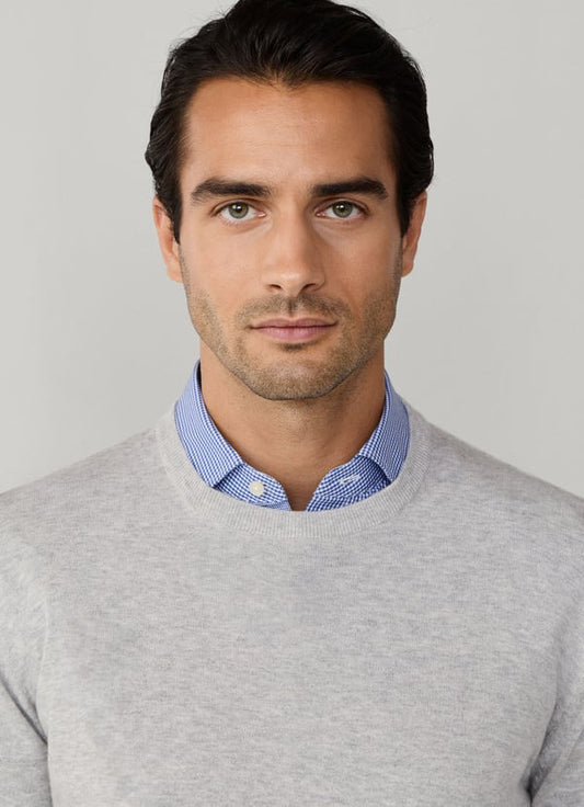 Cotton-Cashmere Crew-Neck Jumper