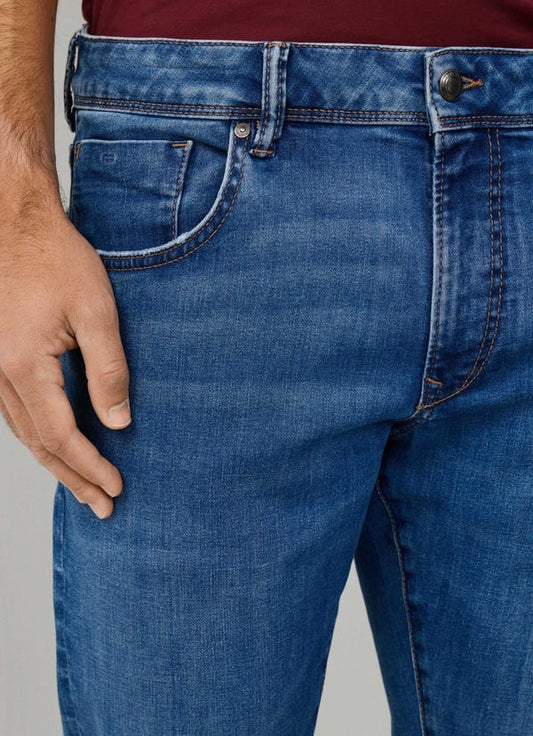 Slim Fit Powerflex Light Wash Denim