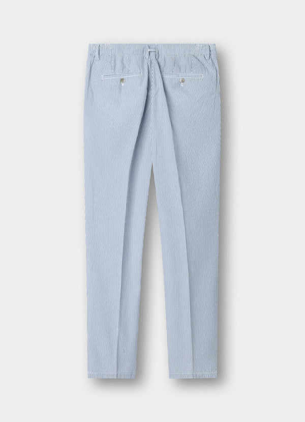 Relaxed Fit Regent Fine Stripe Trouser