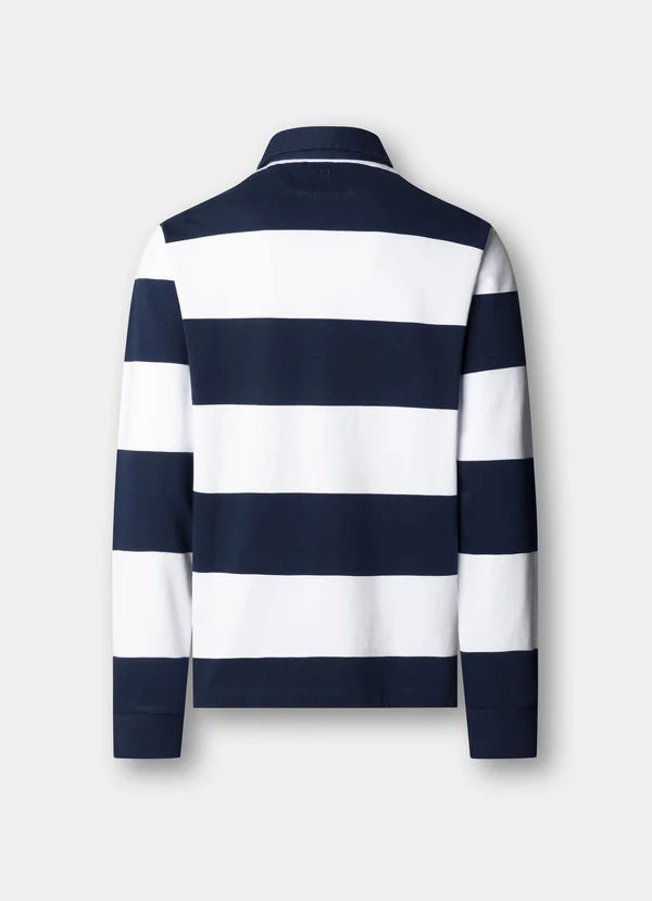 Classic Fit Lrc Striped Rugby Shirt