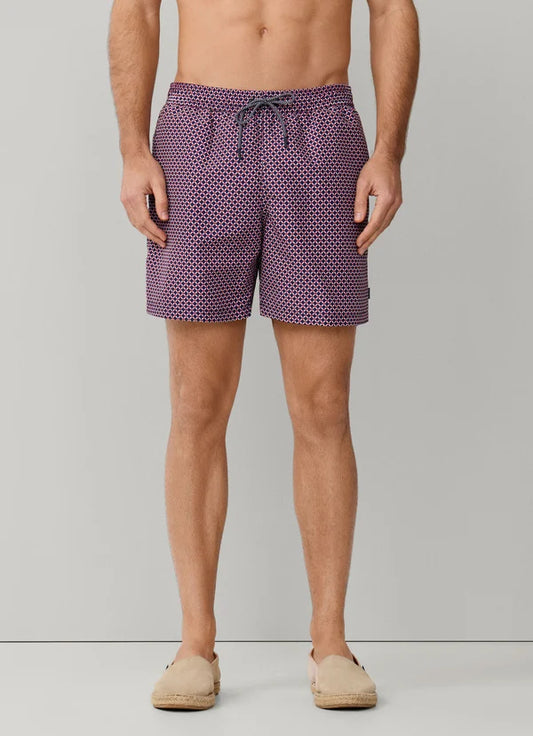 Mini Geo Print Swim Trunk