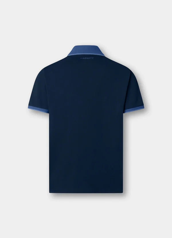 Classic Fit Short Sleeve Quarter Zip Polo