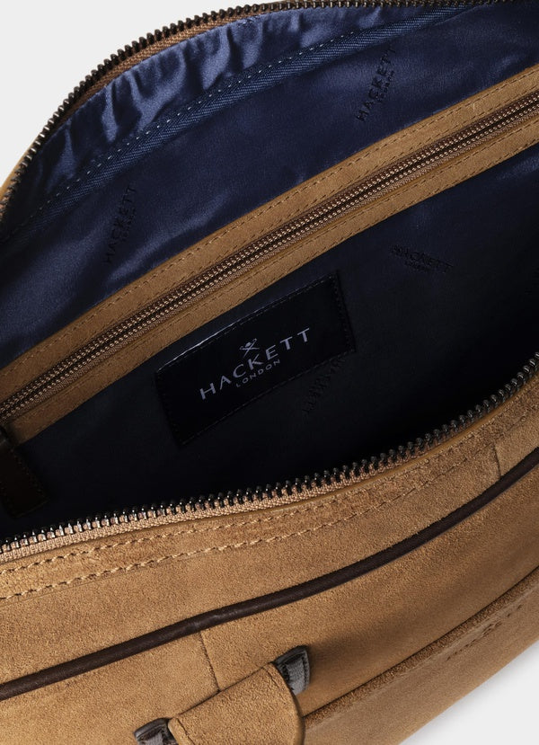 Suede Briefcase