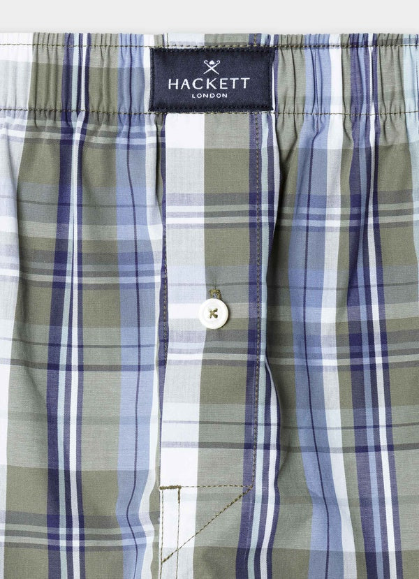 Two Pack Check Boxer