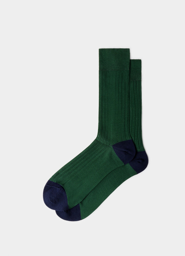 Mercerised Cotton Sock Short