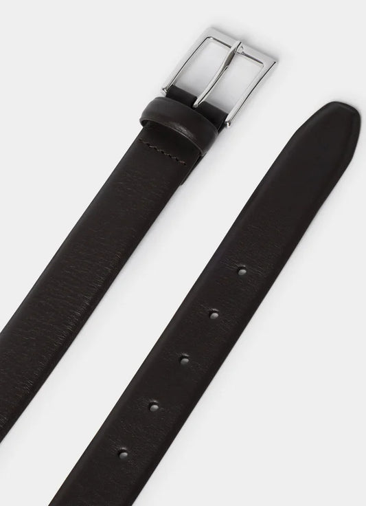 Leather Feather Edge Belt