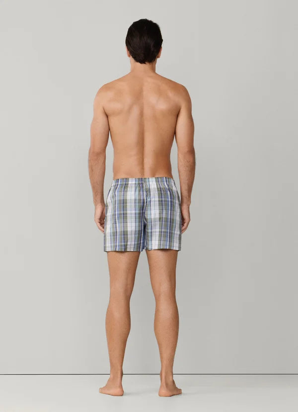 Two Pack Check Boxer