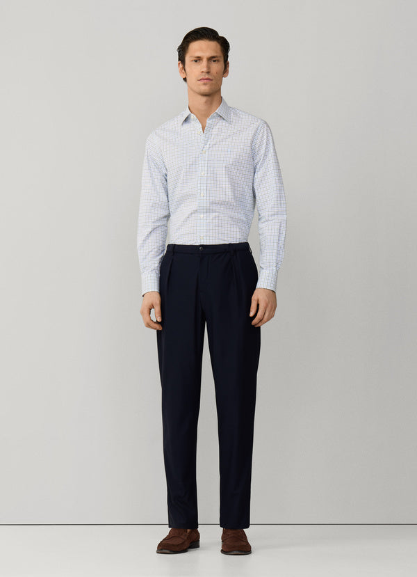 Classic Fit Tattersall Poplin Shirt