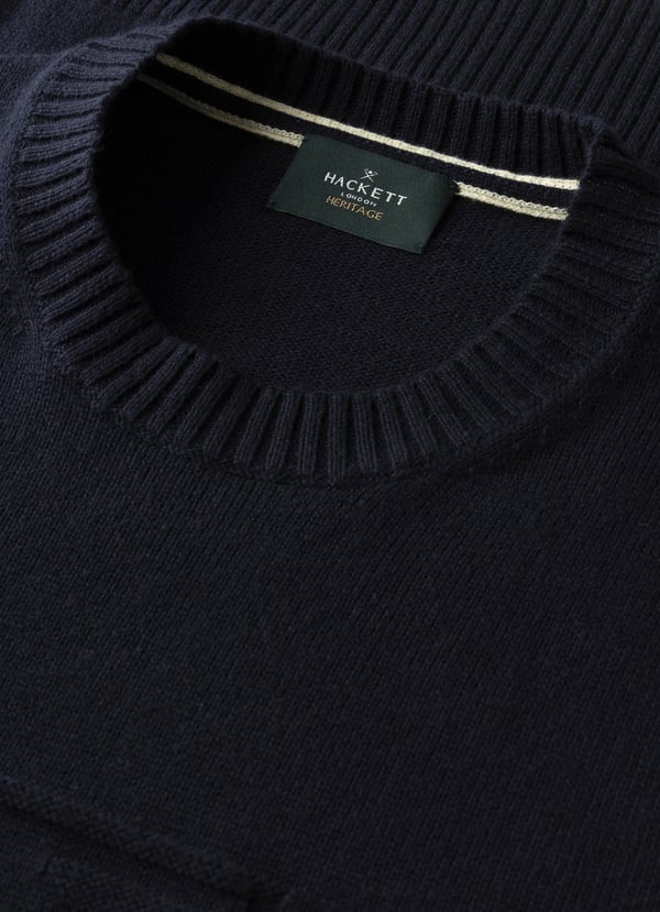Regular Fit Cashmere Blend Crew-Neck Jumper