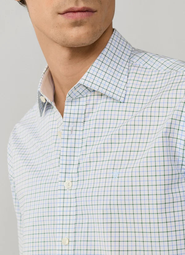 Classic Fit Tattersall Poplin Shirt