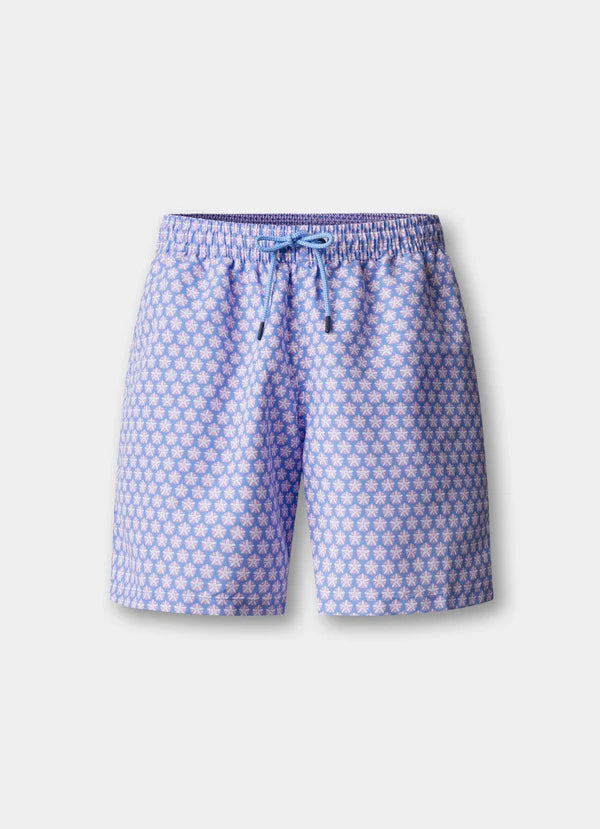Seashell Print Swim Trunk