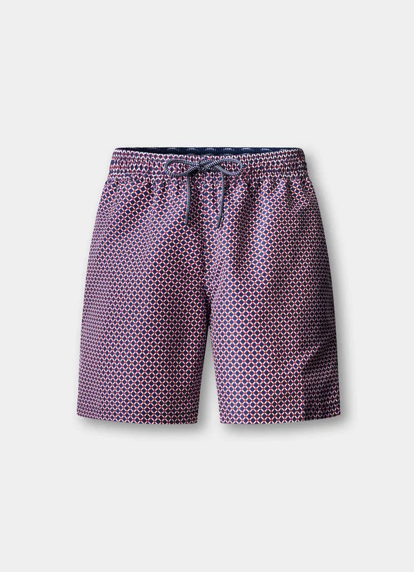 Mini Geo Print Swim Trunk