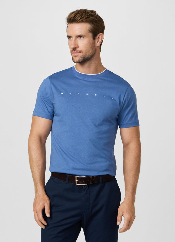 Classic Fit Short Sleeve Branded T-Shirt