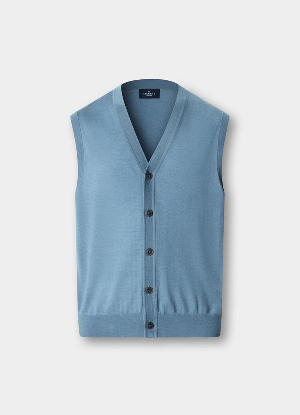 Merino Wool Waistcoat