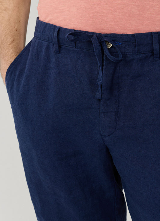 Relaxed Fit Regent Linen Short