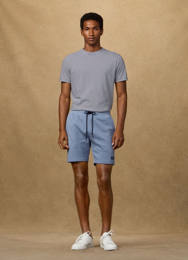 Branded Badge Short Sweat