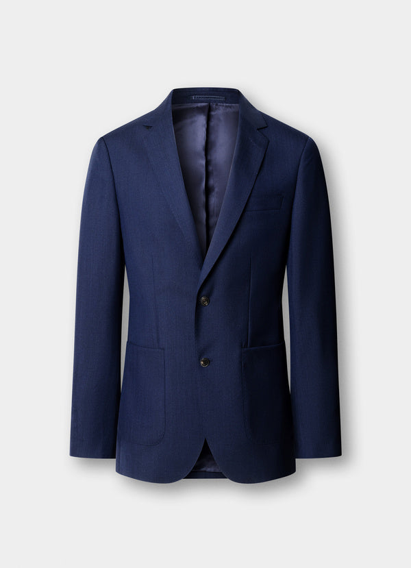 Wool Rustic Tropical Textured Suit