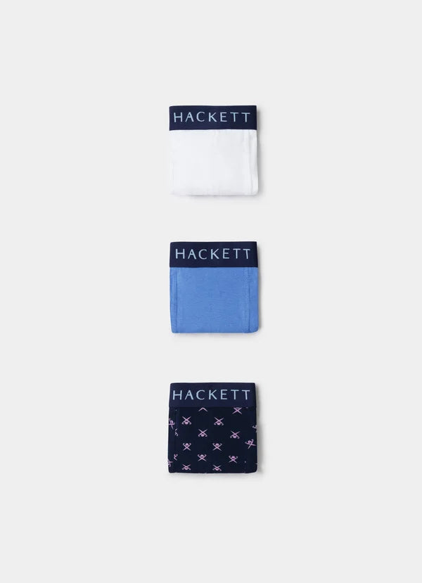Three Pack Logo Cotton Trunks