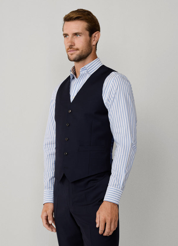 Wool Waistcoat Woven In England