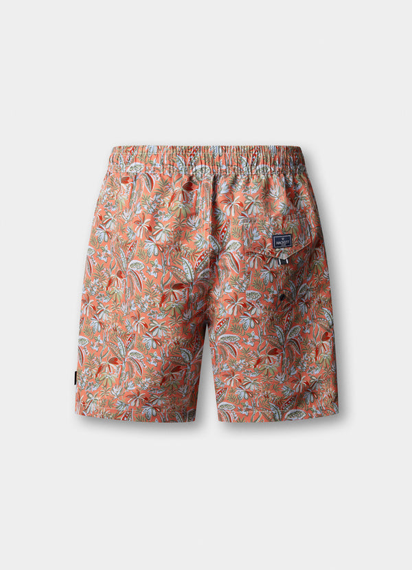 Floral Print Swim Trunk