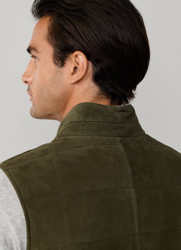 Reversible Suede Gilet
