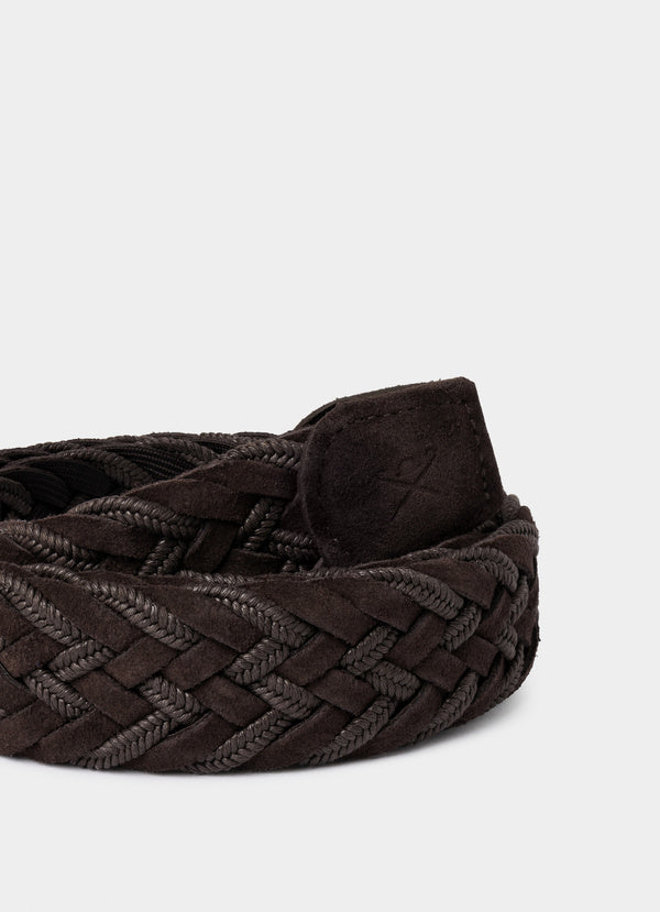 Suede Plait Belt