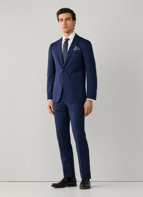Wool Rustic Tropical Textured Suit