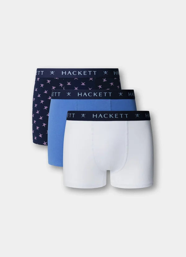 Three Pack Logo Cotton Trunks