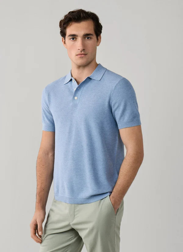 Classic Fit Short Sleeve Knit  Polo