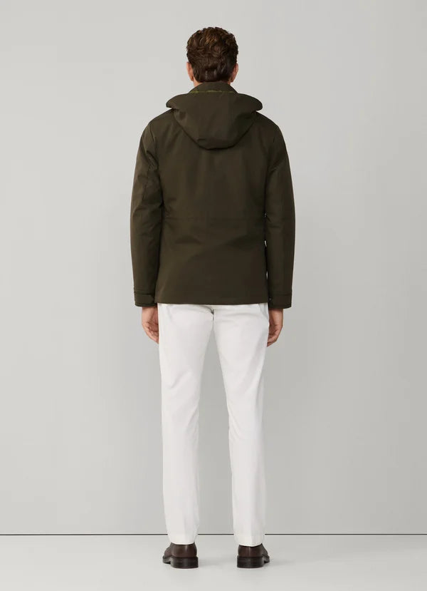 Water Resistant Hooded Car Coat