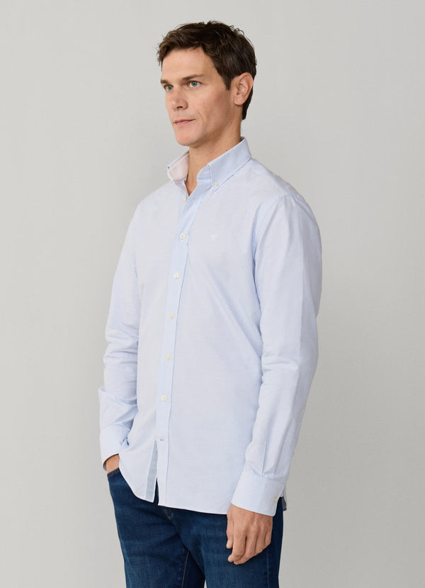 Tailored Fit Ticking Stripe Shirt