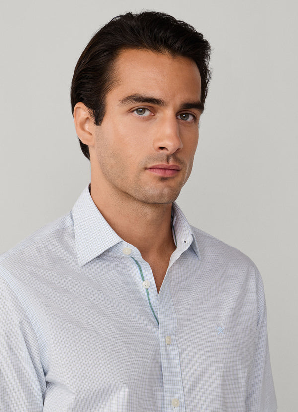 Classic Fit Graph Check Shirt