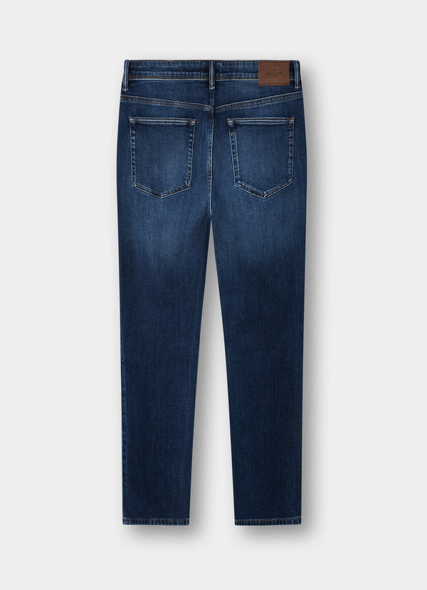 Classic Fit Lux Vintage Wash Denim