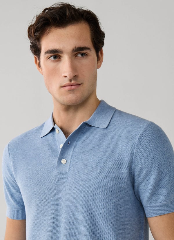 Classic Fit Short Sleeve Knit  Polo