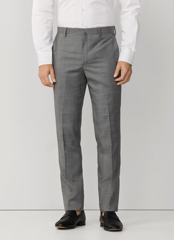 Wool Glen Check Suit - Woven In Italy