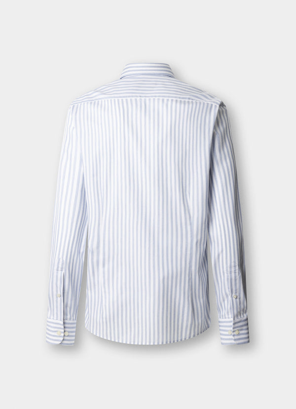 Tailored Fit Melange Stripe Shirt