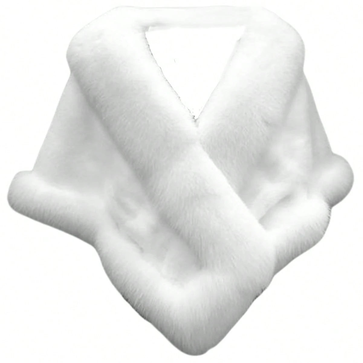 Women's Fluffy Shawl, Wedding Cloak, Party Accessory