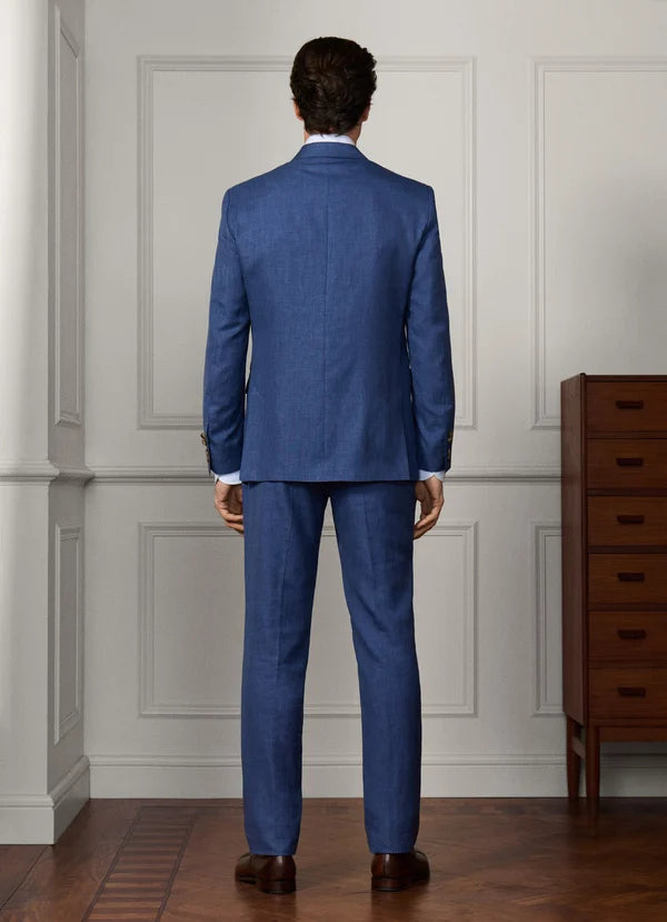 Linen-Wool Hopesack Suit - Woven In Italy