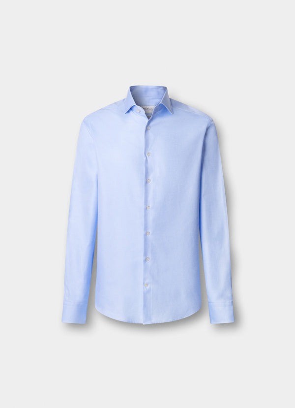 Tailored Fit Formal Plain Twill Shirt