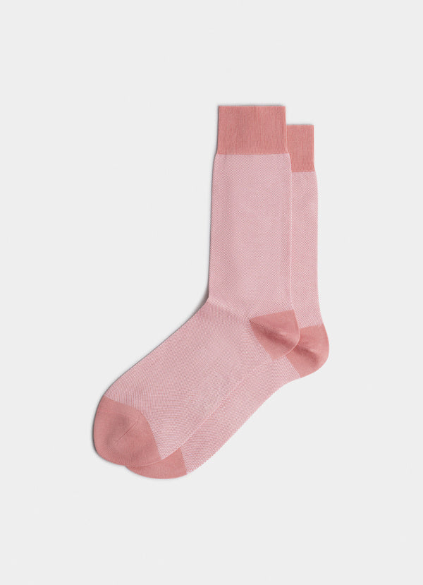 Mercerised Cotton Birdseye Socks