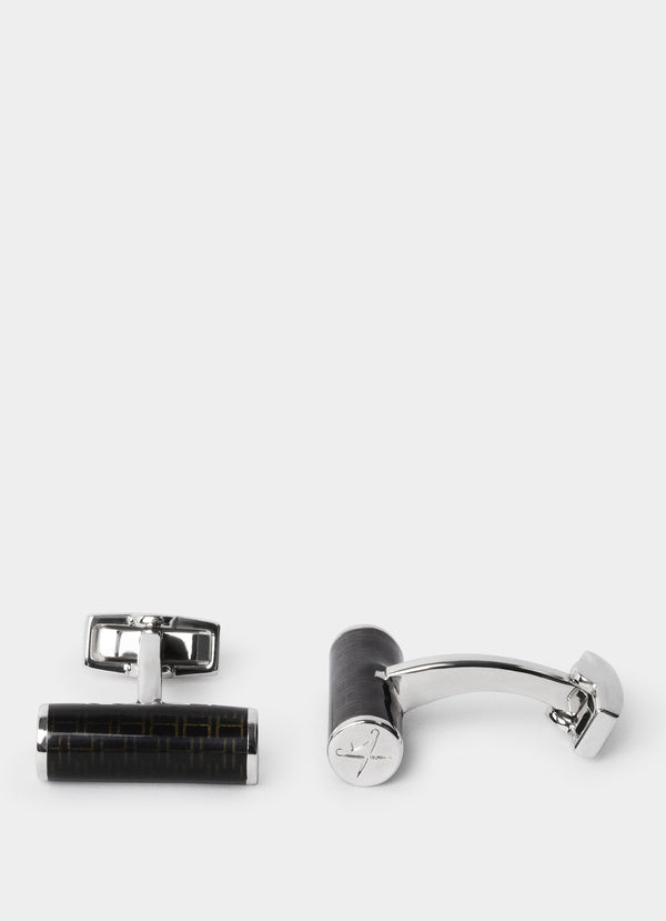 H Cylinder Cufflinks